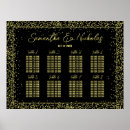 Search for black gold wedding seating charts Calligraphy