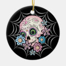 Search for sugar skull christmas tree decorations Dia de los muertos