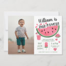 Search for watermelon birthday invitations Cute