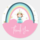 Search for rainbow princess stickers Girly