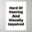 Search for hearing posters Typography