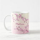 Search for pink cherry blossom flowers mugs Cute
