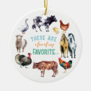 Search for farm animal christmas tree decorations Farmhouse