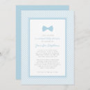 Search for bow tie baby shower invitations Seersucker