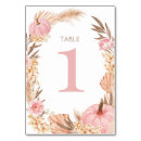 Search for pumpkins table cards Boho