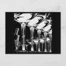 Search for champagne glass postcards Black