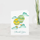 Search for hot air balloon cards Watercolor
