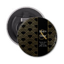 Search for art deco bottle openers Black and gold