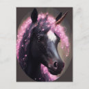 Search for fantasy creatures postcards Unicorn