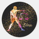 Search for gold libra stickers Zodiac