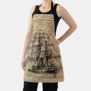 Search for old map aprons Vintage