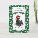 Search for scottie dog christmas cards Santa