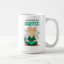 Search for cute yoga mugs Cat lovers