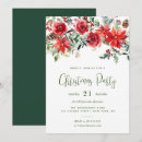 Search for florals christmas invitations Modern elegant