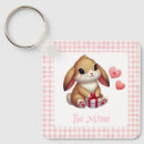Search for cute bunny rabbit key rings Pink