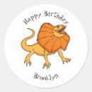 Search for large lizard stickers Illustration