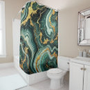 Search for emerald green shower curtains Agate