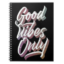 Search for good vibes notebooks Positivity