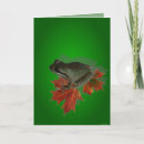 Search for green frog cards Animals