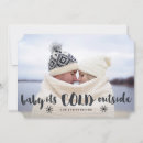 Search for baby its cold outside christmas cards Snowflake
