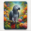 Search for african greys mousepads Tropical