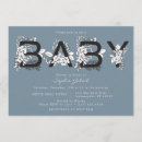Search for flowers baby boy shower invitations Foliage