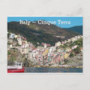 Search for cinque terra postcards Italy