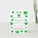 Search for froggies invitations For kids