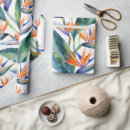 Search for bird of paradise wrapping paper Hawaii