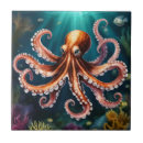 Search for octopus tiles Underwater