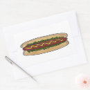 Search for hot dog bun stickers Mustard