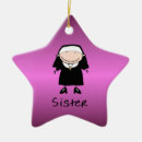 Search for nun christmas tree decorations Christian
