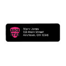 Search for teen girl return address labels Pink