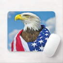 Search for red eagle mousepads Flag