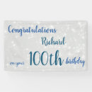 Search for 100th birthday banners Stylish