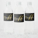 Search for black water bottle labels Modern