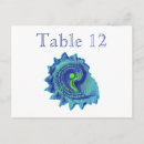 Search for reception tables postcards Blue