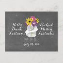 Search for mason jar save the date postcards Floral
