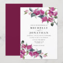 Search for bougainvillea wedding invitations Elegant