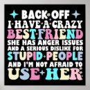 Search for back off posters Funny