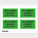 Search for football coaching stickers Quarterback