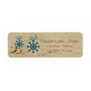 Search for burlap wedding return address labels Stylish