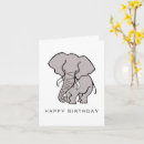 Search for african elephants birthday cards Nature