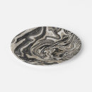 Search for black and white swirl plates Trendy