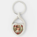 Search for a little twisted key rings For her