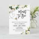 Search for meant to bee bridal shower invitations Floral