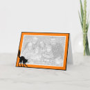 Search for october halloween cards Black cat