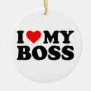 Search for funny boss christmas tree decorations Humour