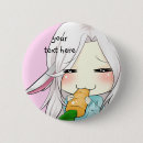 Search for easter rabbit badges Kawaii