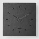 Search for leather clocks Black